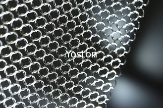 La Cina Divisione della stanza delle tende della catena della perla intrecciata posta dell'acciaio inossidabile dell'anello del metallo fornitore